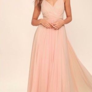 Lulu's Spaghetti Strap Maxi Dress Size XS